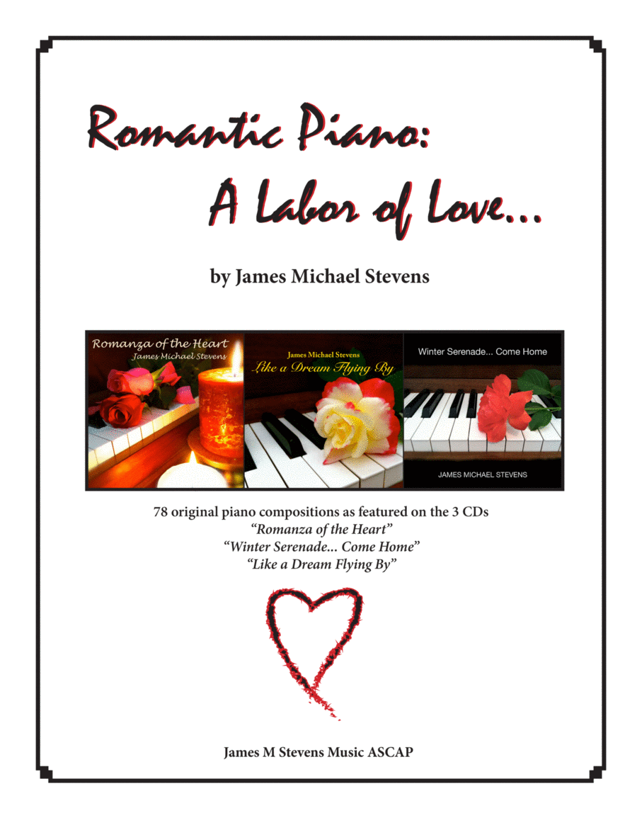 Romantic Piano: A Labor of Love Piano Solo scores gallery preview page 1