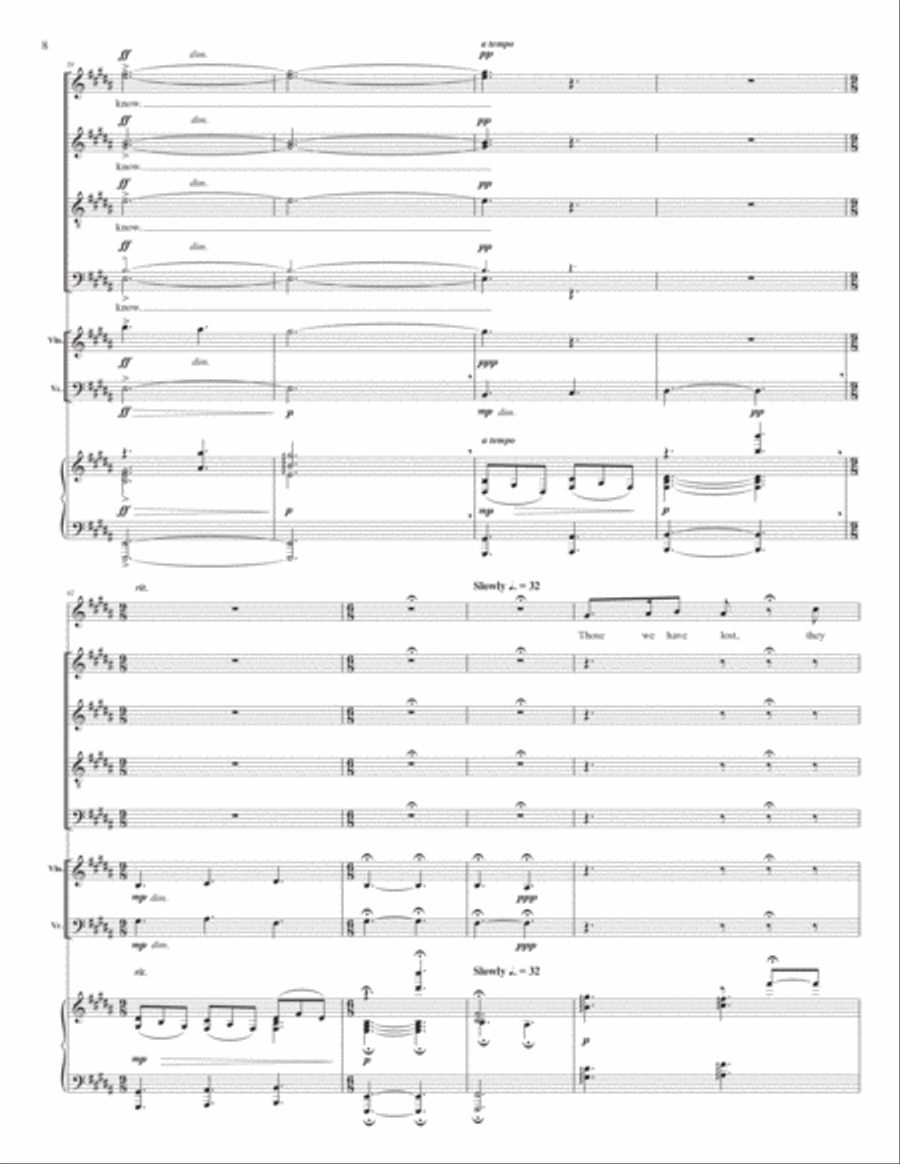 Great Flowing River (for SATB) - Full Score 4-Part scores gallery preview page 8