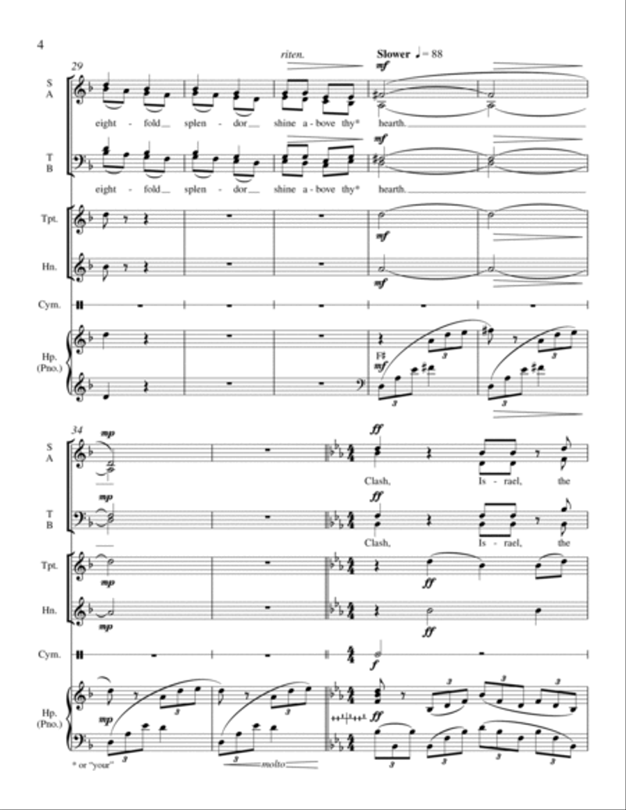 Kindle the Taper Kindle the Taper Choir scores gallery preview page 4
