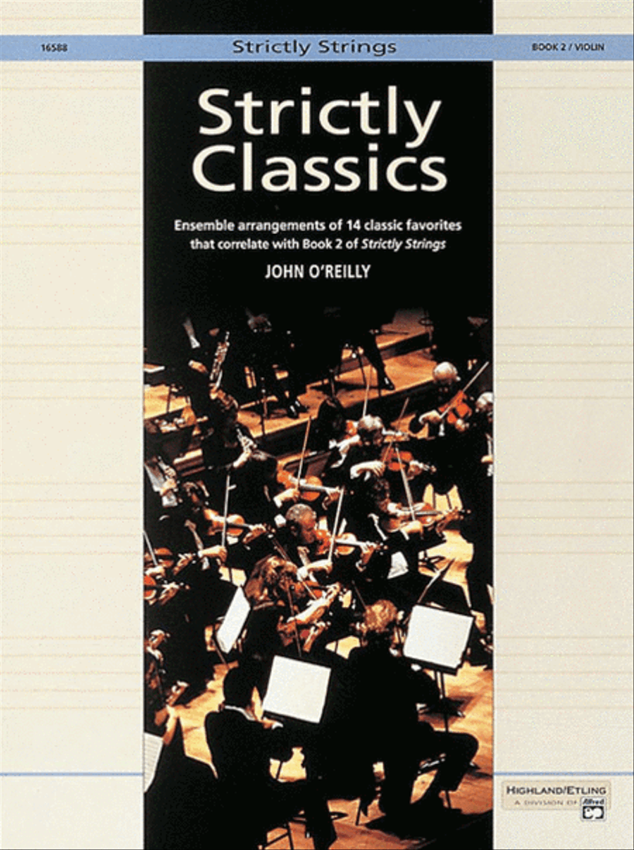 Strictly Classics, Book 2 Chamber Orchestra scores gallery preview page 1