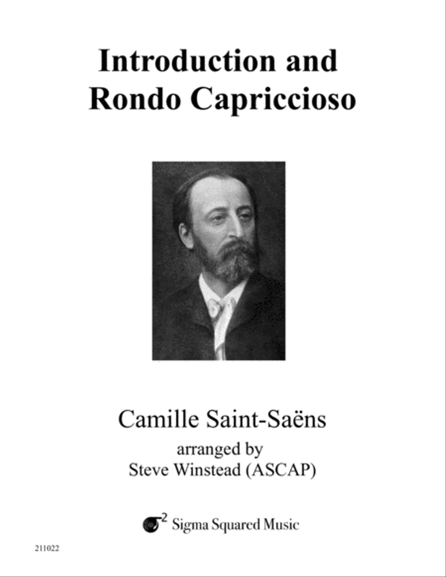 Introduction and Rondo Capriccioso for Flute and Piano Flute Solo scores gallery preview page 1