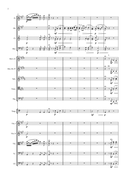 Song Without Words/Lieder Ohne Wort - Op. 19 Nº 4 - Felix Mendelssohn | Orchestral Arrangement image number null