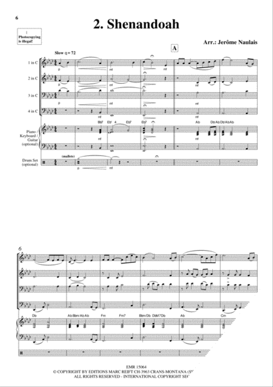 Brass Quartets Vol. 7 Brass Ensemble scores gallery preview page 4