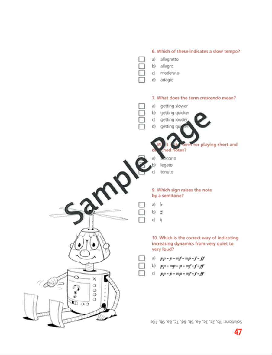 Piano Junior: Theory Book 2 Piano Method scores gallery preview page 48