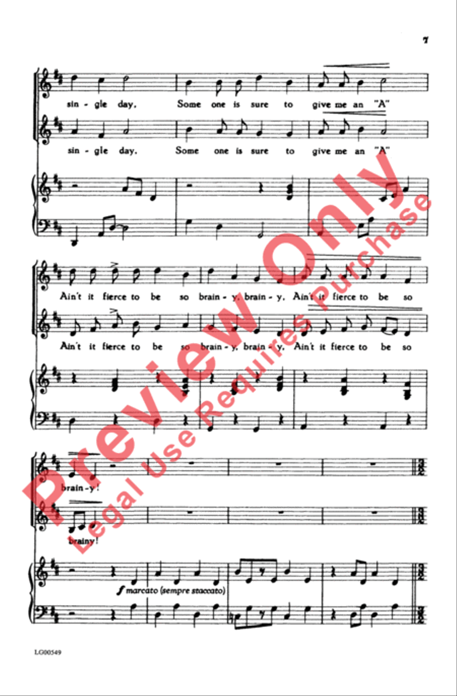 Beautiful Yet Truthful Women's Choir scores gallery preview page 7