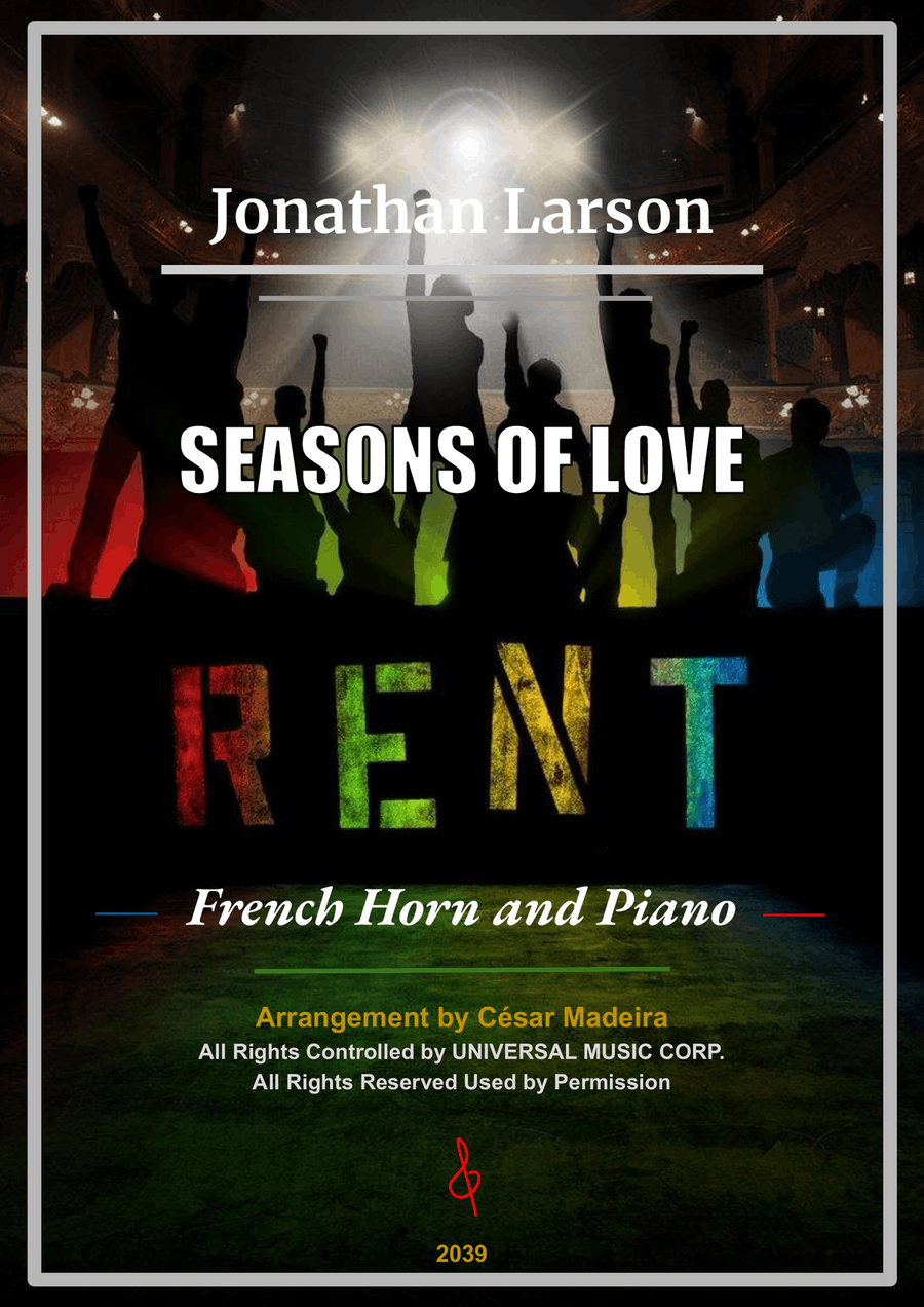 Seasons Of Love Seasons Of Love Piano scores gallery preview page 1