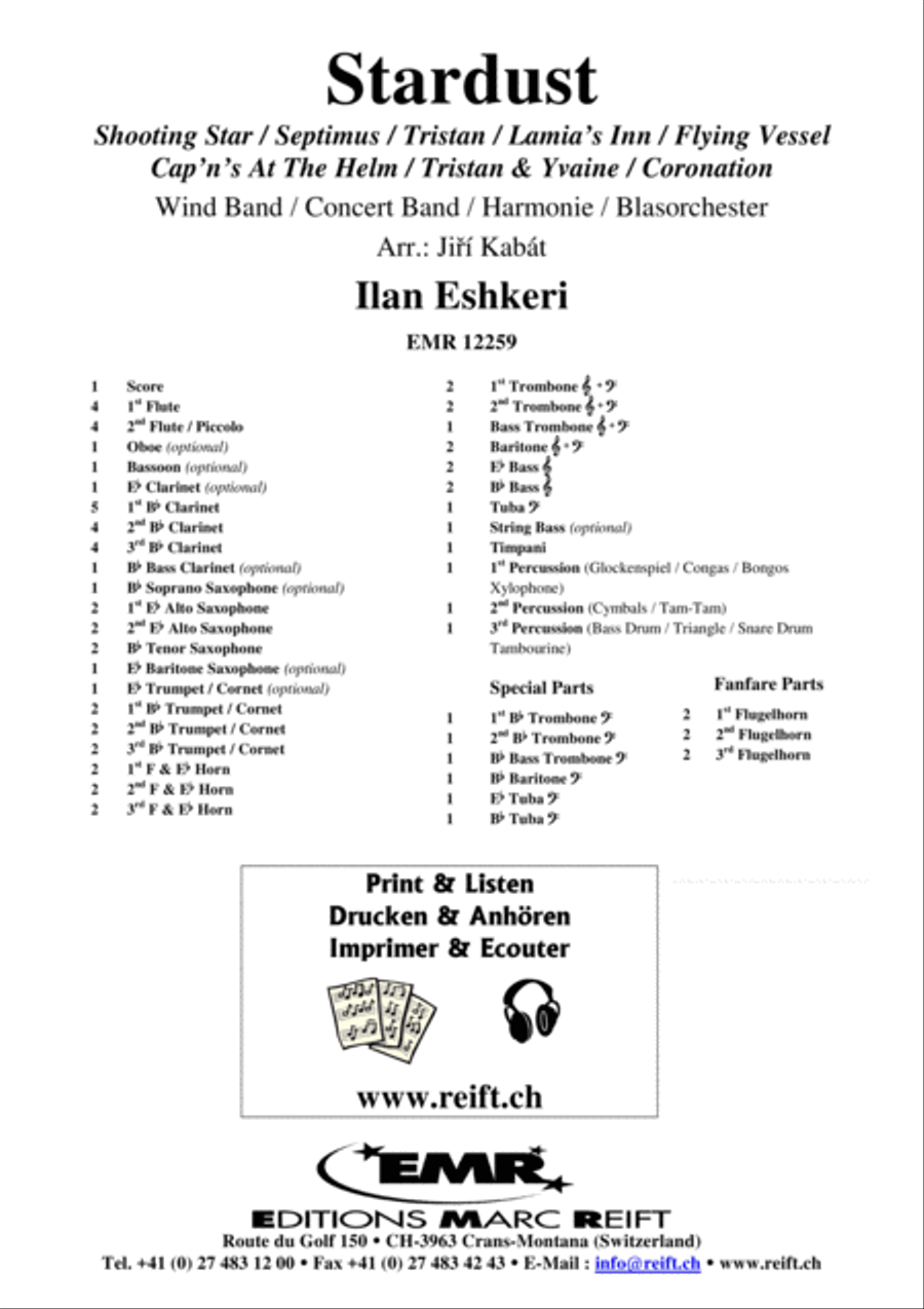 Stardust Concert Band scores gallery preview page 2