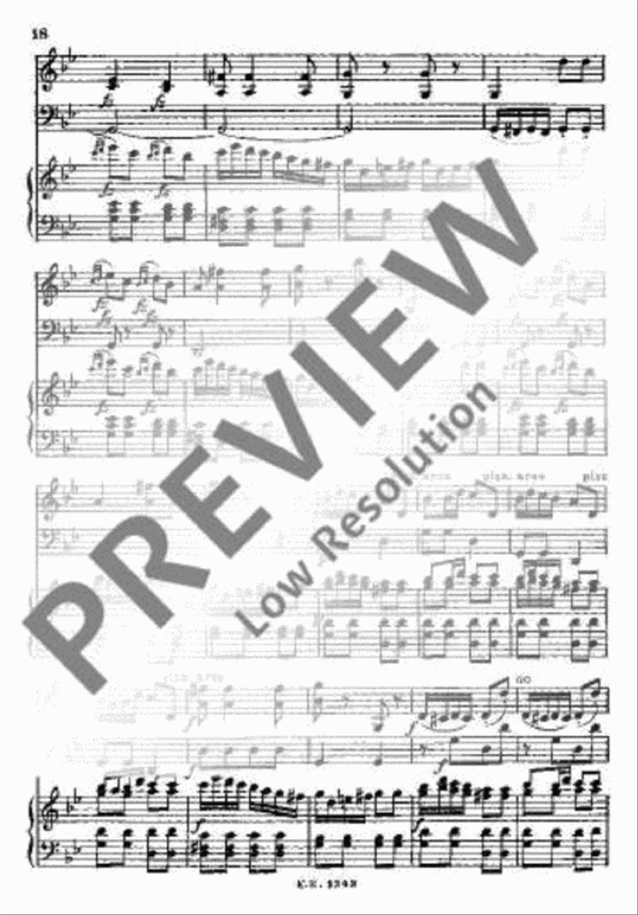 Piano Trio G major Piano Trio scores gallery preview page 21