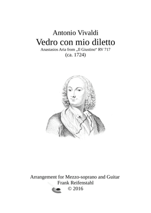 Antonio Vivaldi - Vedro con mio diletto for Mezzo-soprano and Guitar
