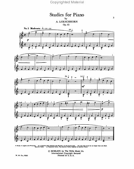 Studies for Piano Op. 65