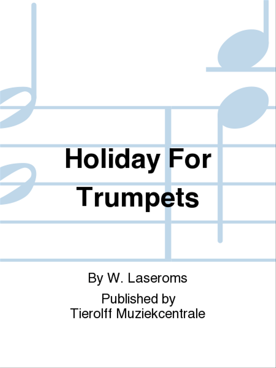Holiday For Trumpets Concert Band scores gallery preview page 1