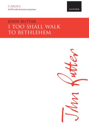 I too shall walk to Bethlehem