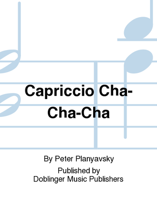 Book cover for Capriccio cha-cha-cha