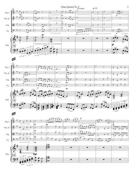 Piano Quintet No. 4