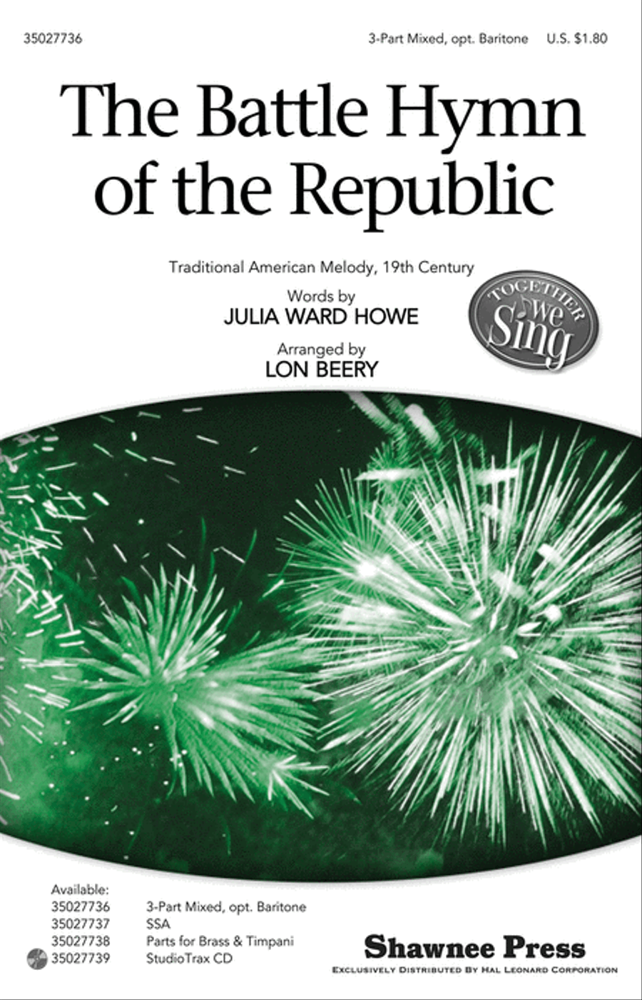 The Battle Hymn of the Republic 3-Part scores gallery preview page 1