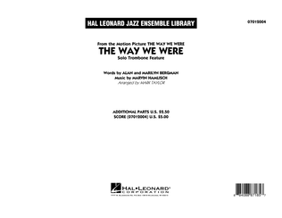 Book cover for The Way We Were - Conductor Score (Full Score)