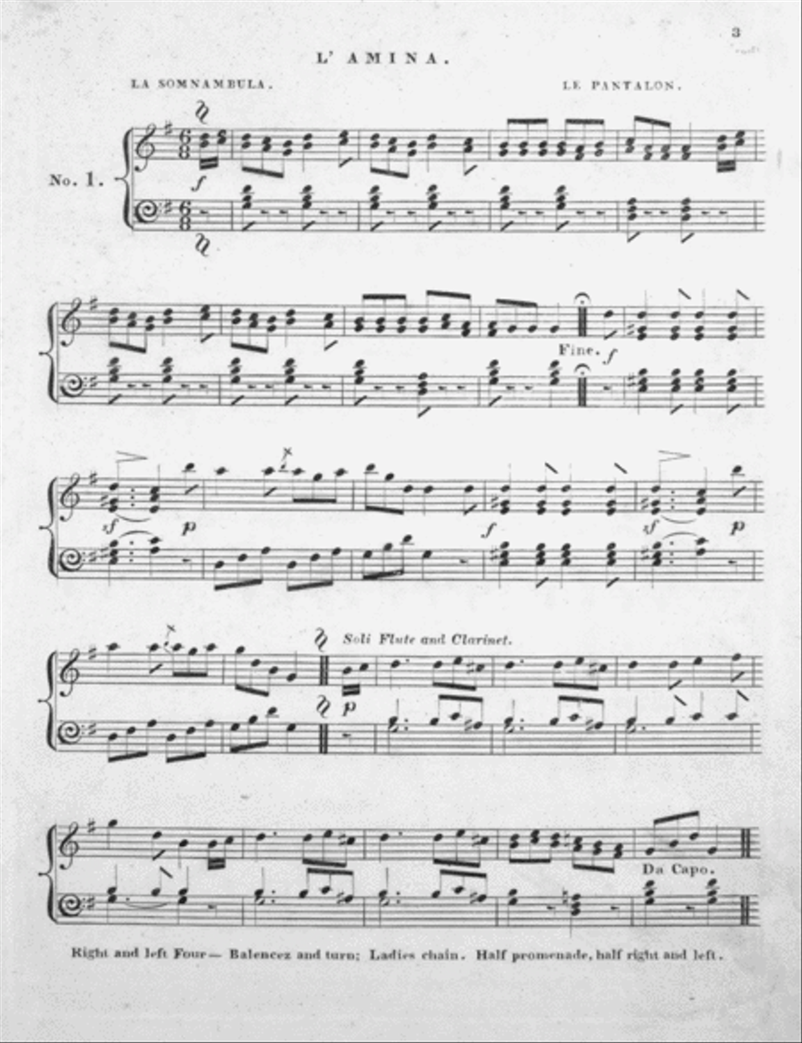 The Boyleston Quadrilles Piano Solo scores gallery preview page 2