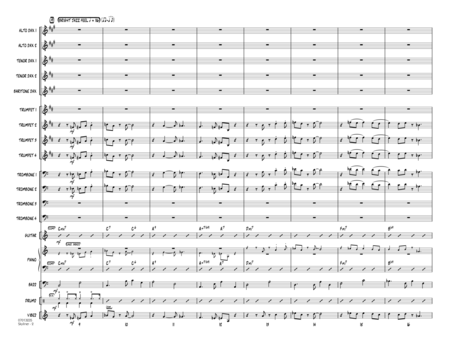 Skyliner (arr. Sammy Nestico) - Conductor Score (Full Score)