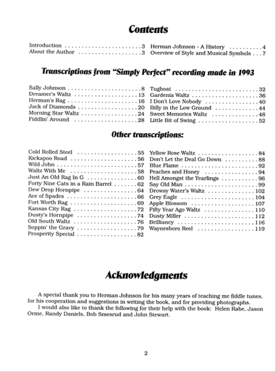 Herman Johnson Master Fiddler Violin scores gallery preview page 8