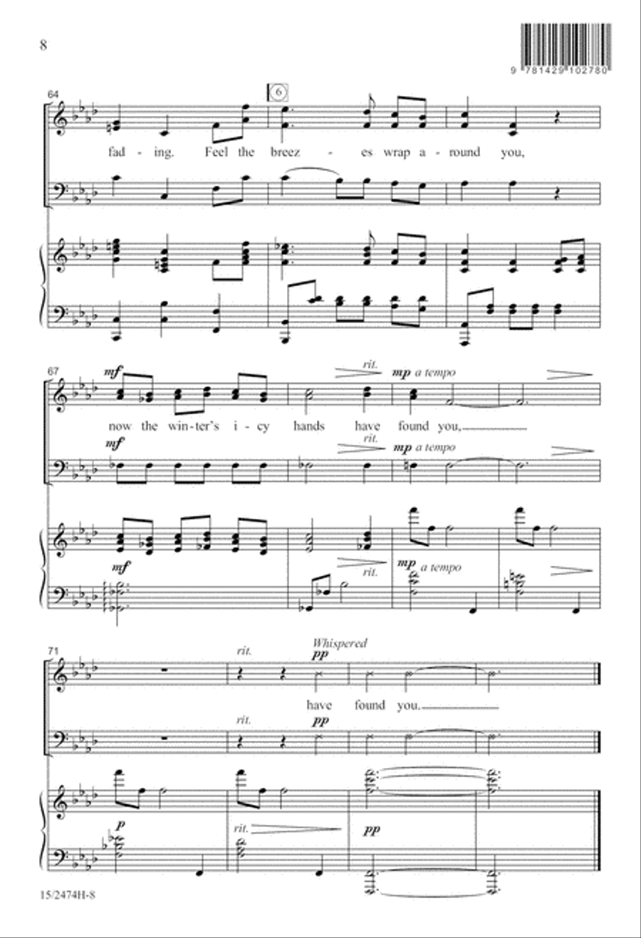 The Hands of Winter 3-Part scores gallery preview page 8