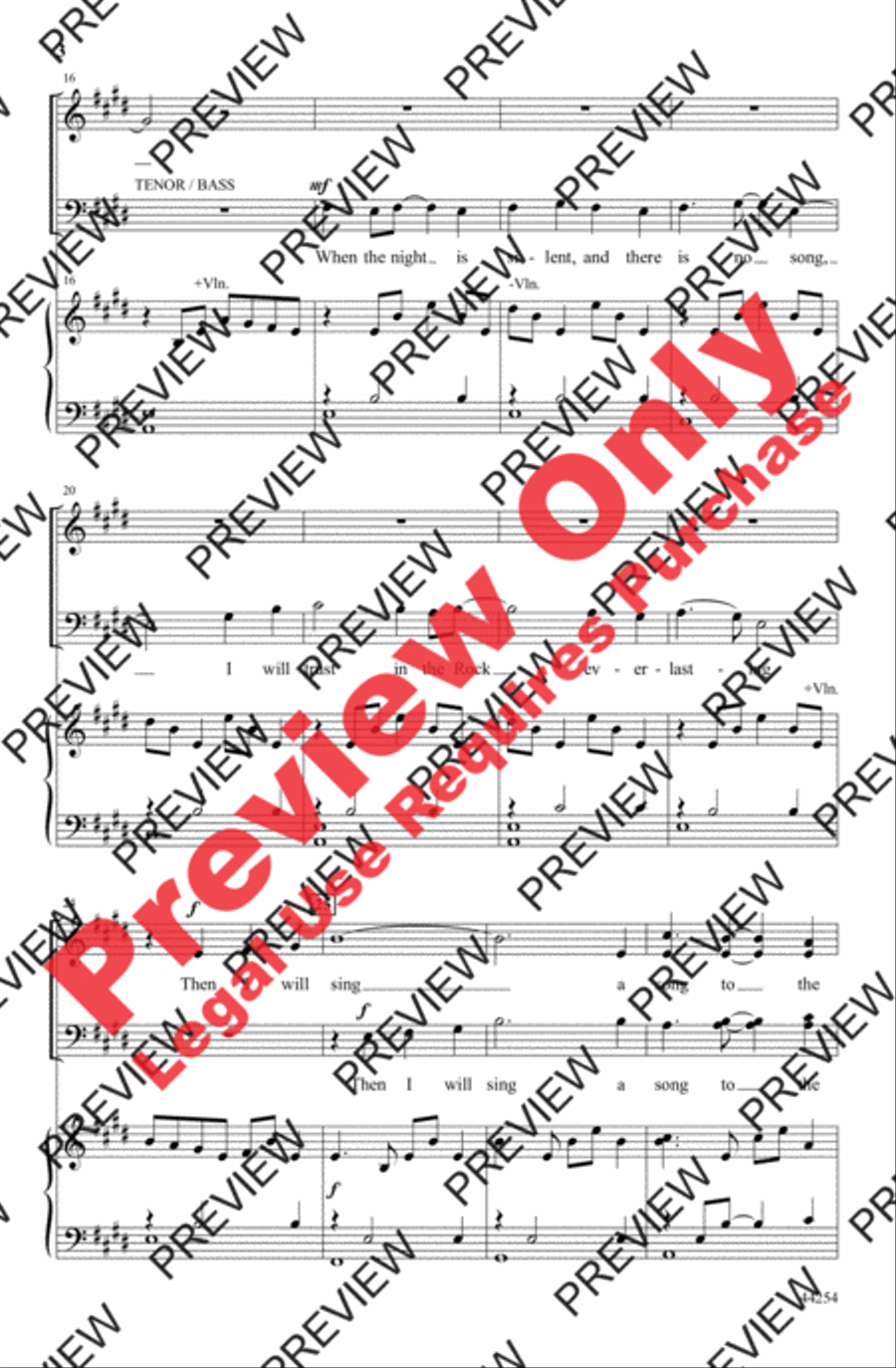 Celtic Canticle Celtic Canticle 4-Part scores gallery preview page 3