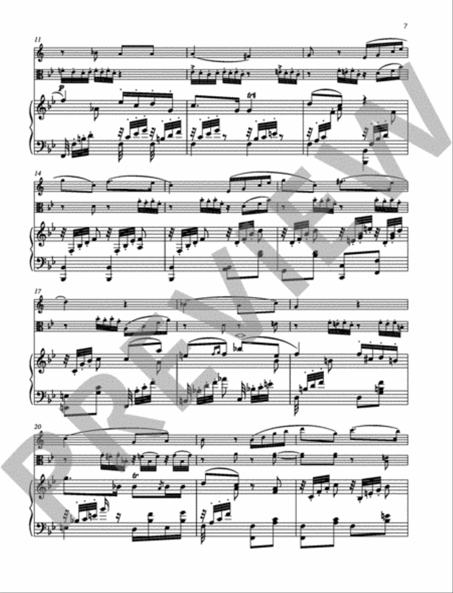 Fairy Tales, Op. 132 [Märchenerzählungen] Clarinet scores gallery preview page 3