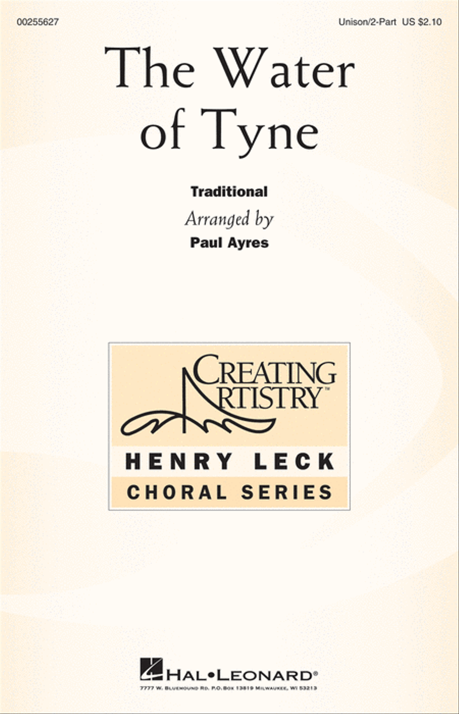 The Water of Tyne Unison Choir scores gallery preview page 1