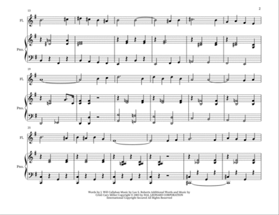 Smiles Flute Solo scores gallery preview page 2
