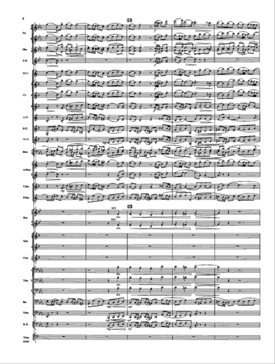 Who Will But Let Himself Be Guided Concert Band scores gallery preview page 4