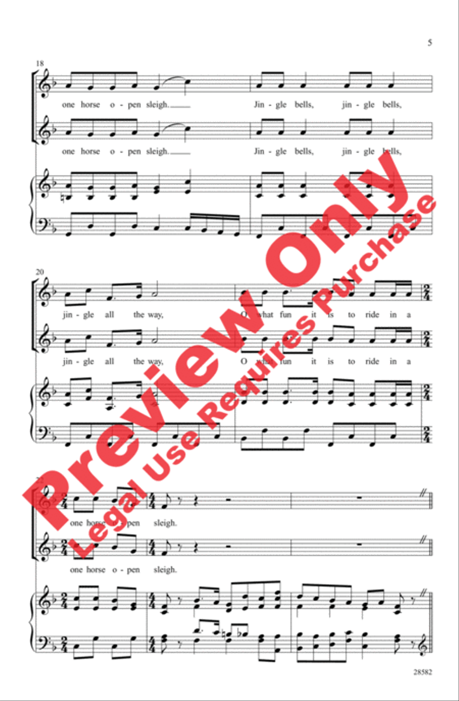 Nutcracker Jingles 2-Part scores gallery preview page 4