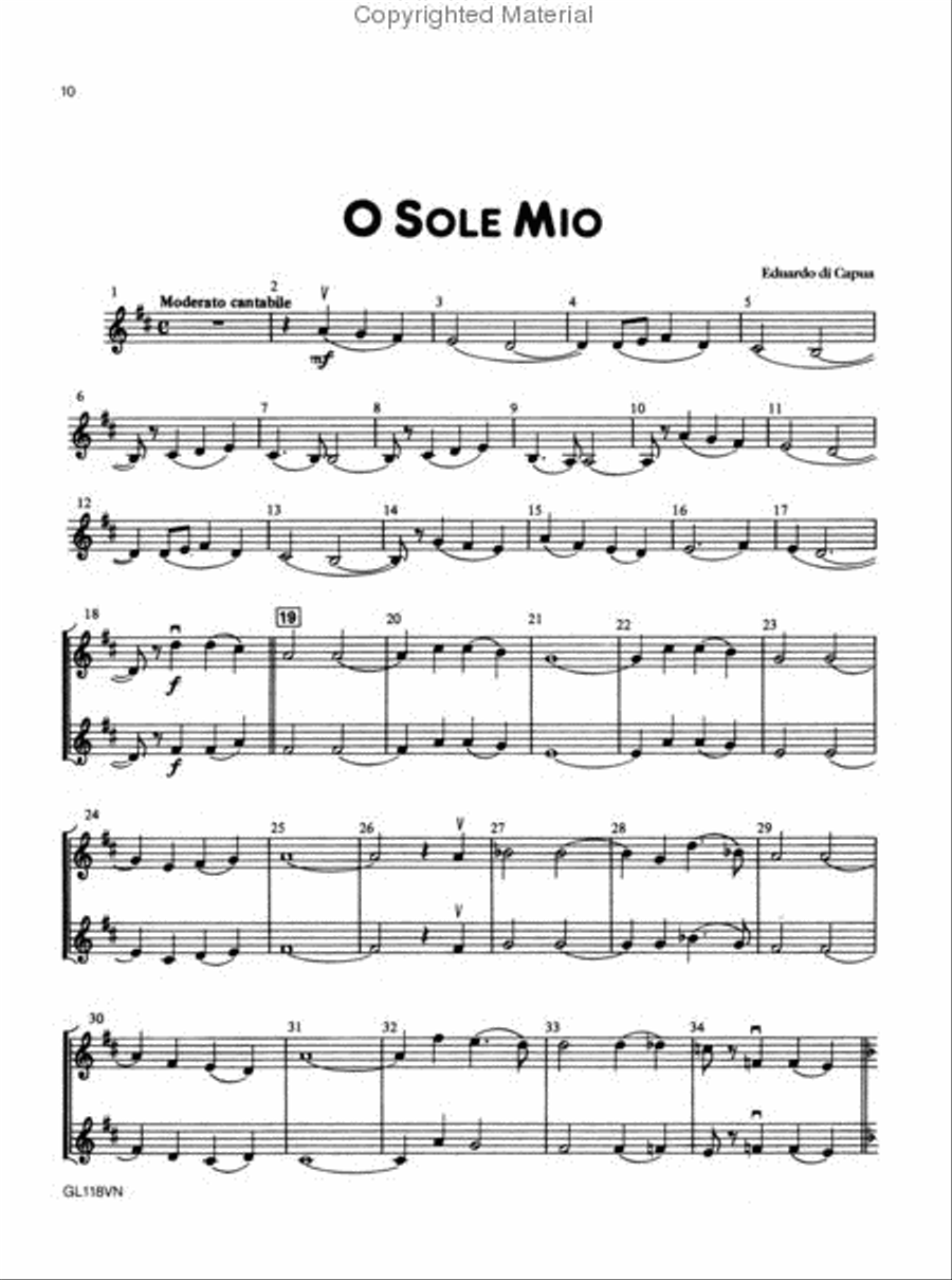 Musical Buffet Of All-Time Favorites - A-Violin Chamber Orchestra scores gallery preview page 3