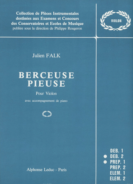 Berceuse Pieuse (violin and Piano)