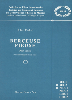 Berceuse Pieuse (violin & Piano)