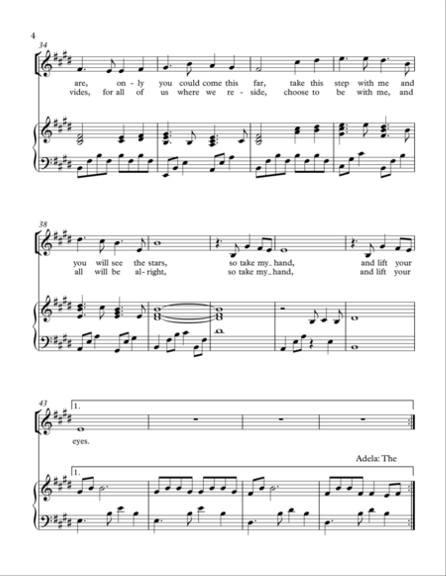 Lift Your Eyes Small Ensemble scores gallery preview page 4