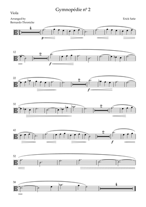 Gymnopédie nº 2 - For Viola