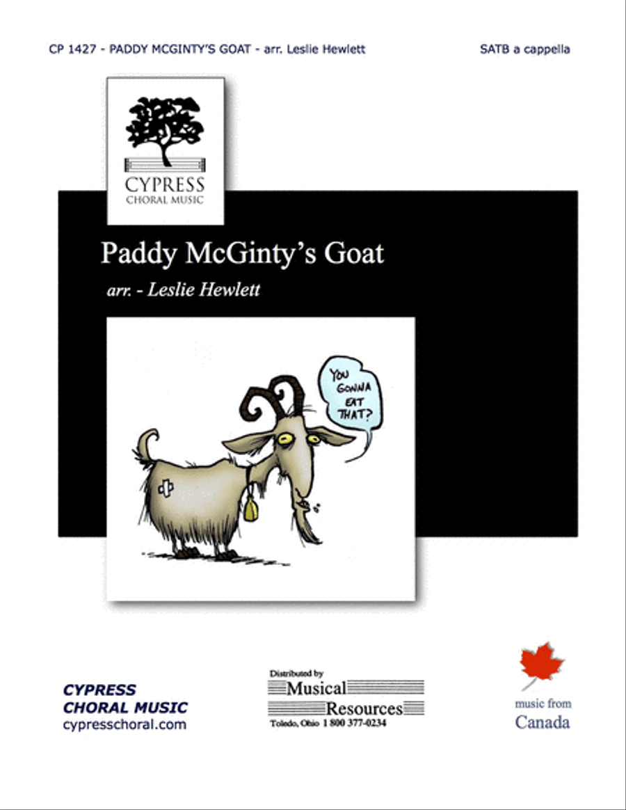 Paddy Mcginty's Goat Paddy Mcginty's Goat 4-Part scores gallery preview page 1