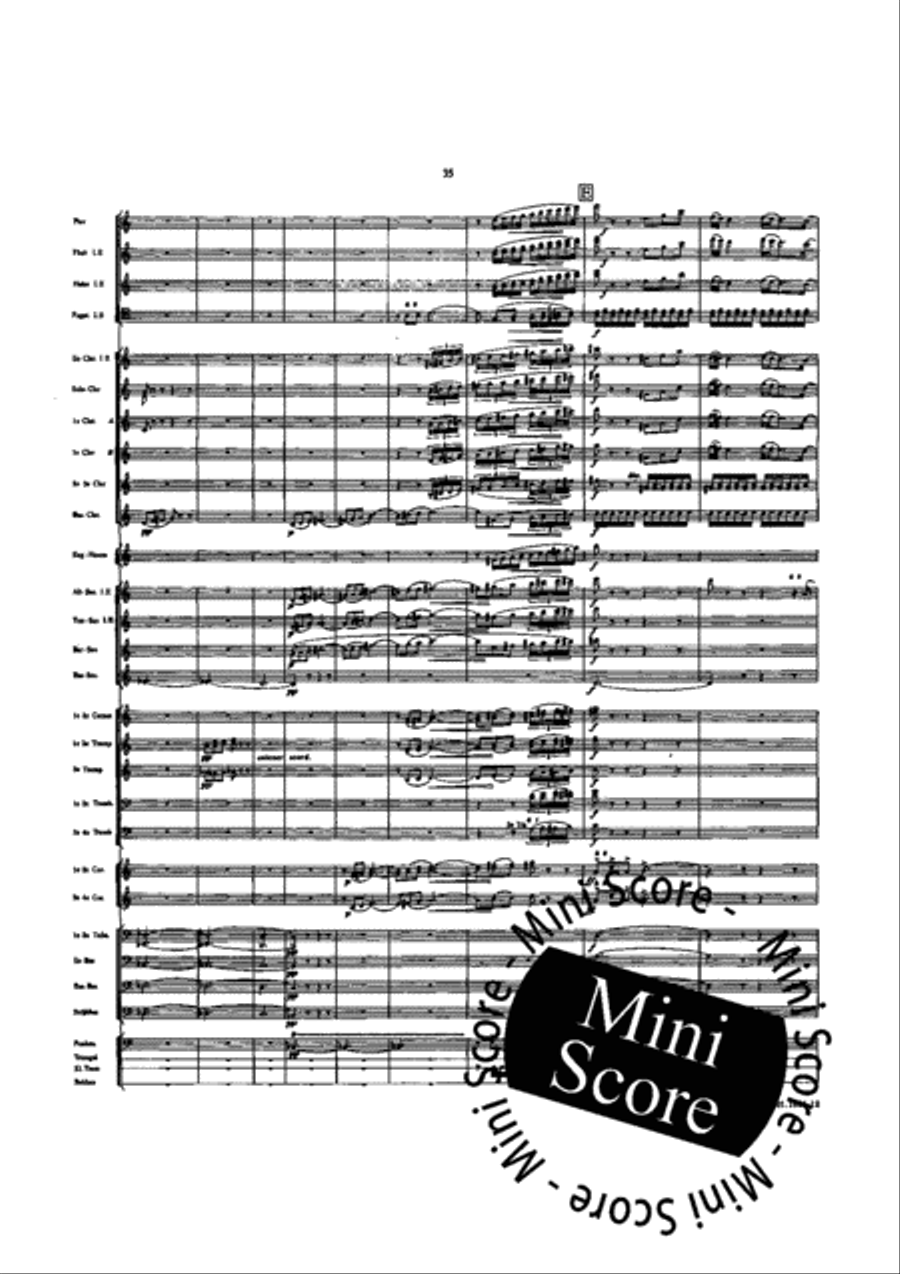 Symphonie pour Orchestre d'Harmonie Concert Band scores gallery preview page 41