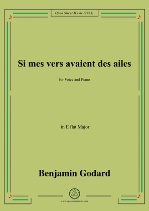 B. Godard-Si mes vers avaient des ailes(Could my songs their way be winging),in E flat Major
