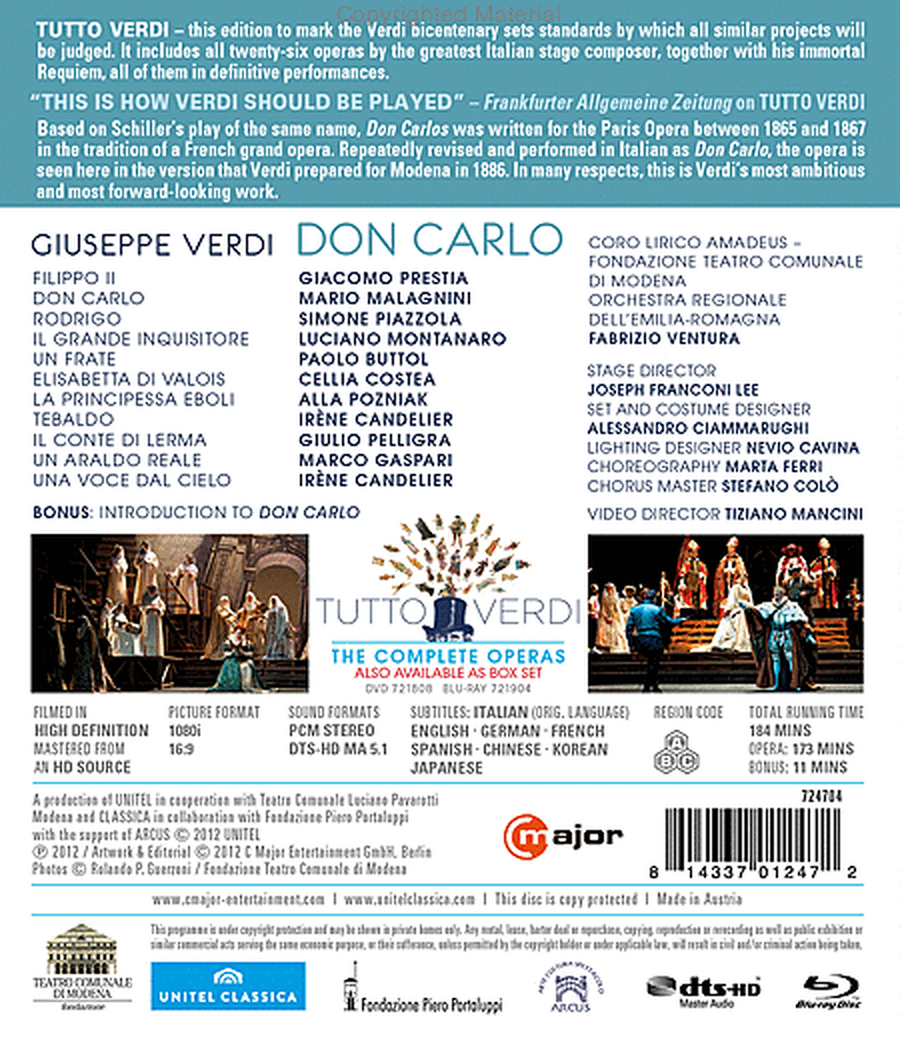 Don Carlo (Blu-Ray)