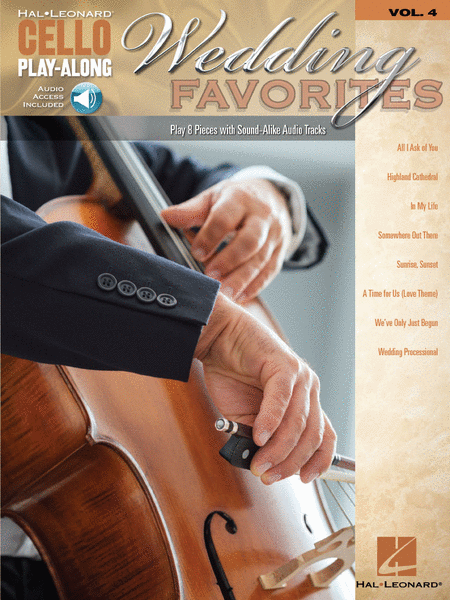 Wedding Favorites (Cello Play-Along Volume 4)