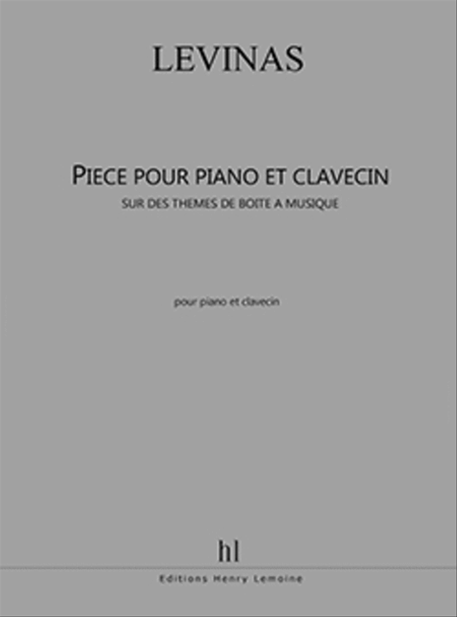 Piece Pour Piano et Clavecin