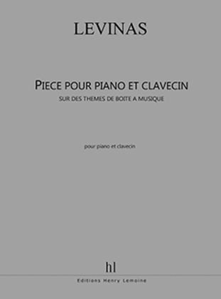Book cover for Piece Pour Piano et Clavecin