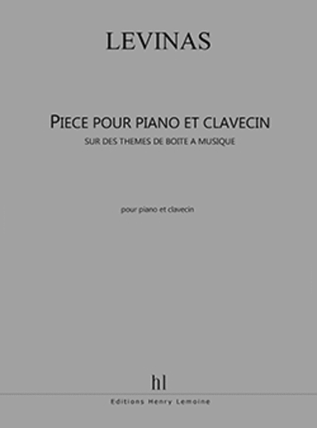 Piece Pour Piano et Clavecin