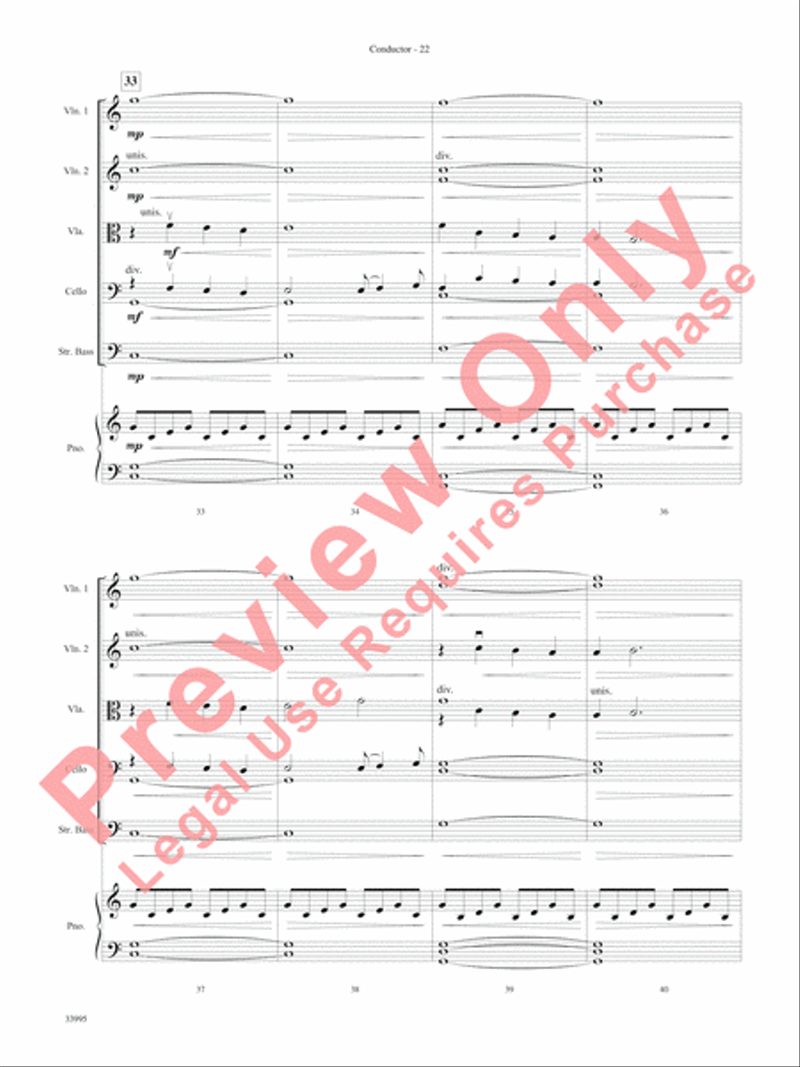 Great Movie Themes Great Movie Themes String Orchestra scores gallery preview page 23