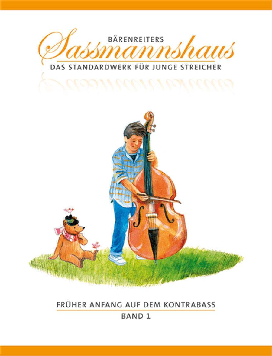 Früher Anfang auf dem Kontrabass, Band 1 String Methods scores gallery preview page 1