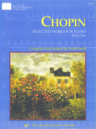 Book cover for Chopin Selected Works For Piano, Book1