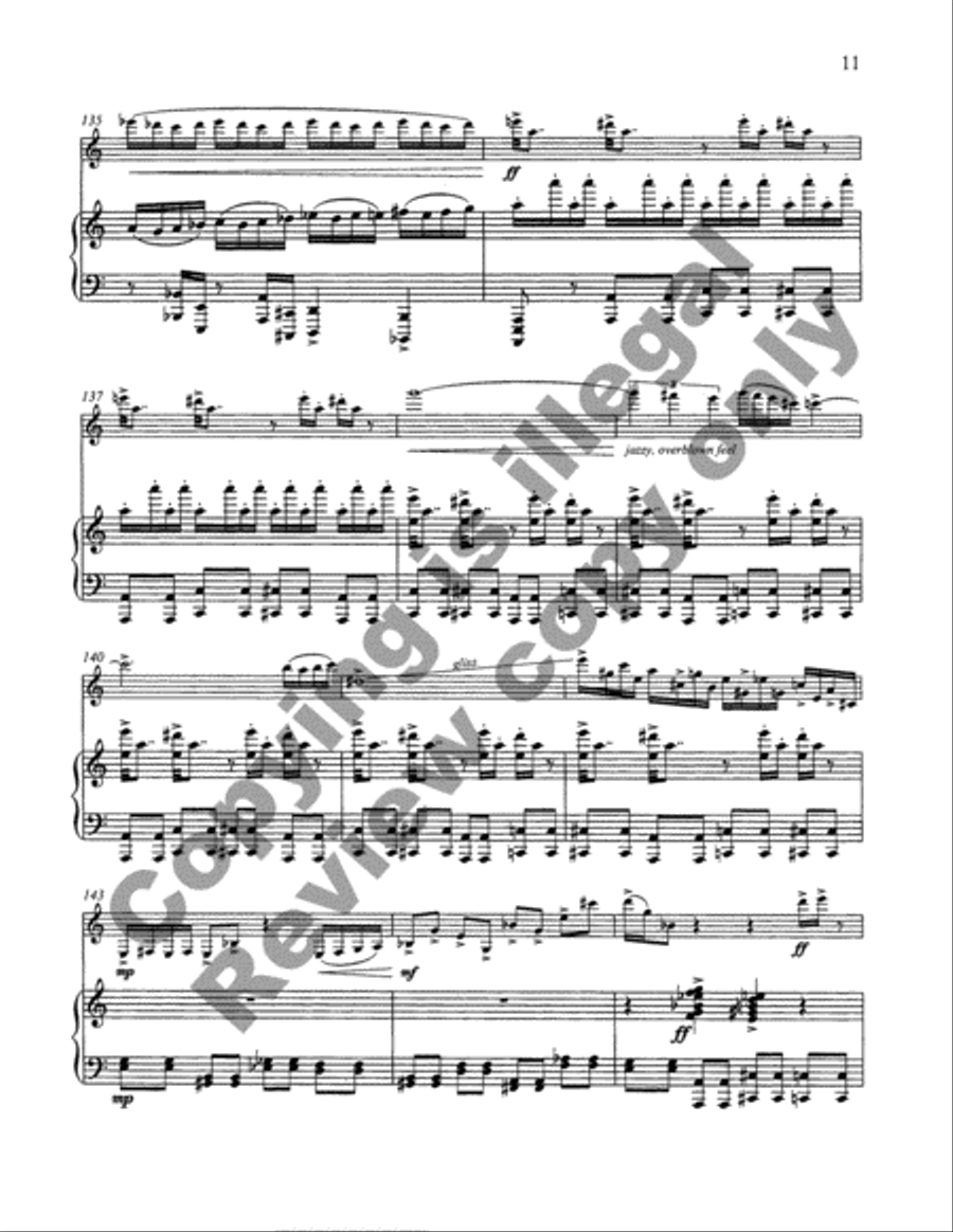 Concerto for Clarinet and Orchestra Chamber Orchestra scores gallery preview page 11