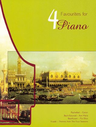 Book cover for Four Favourites for Piano