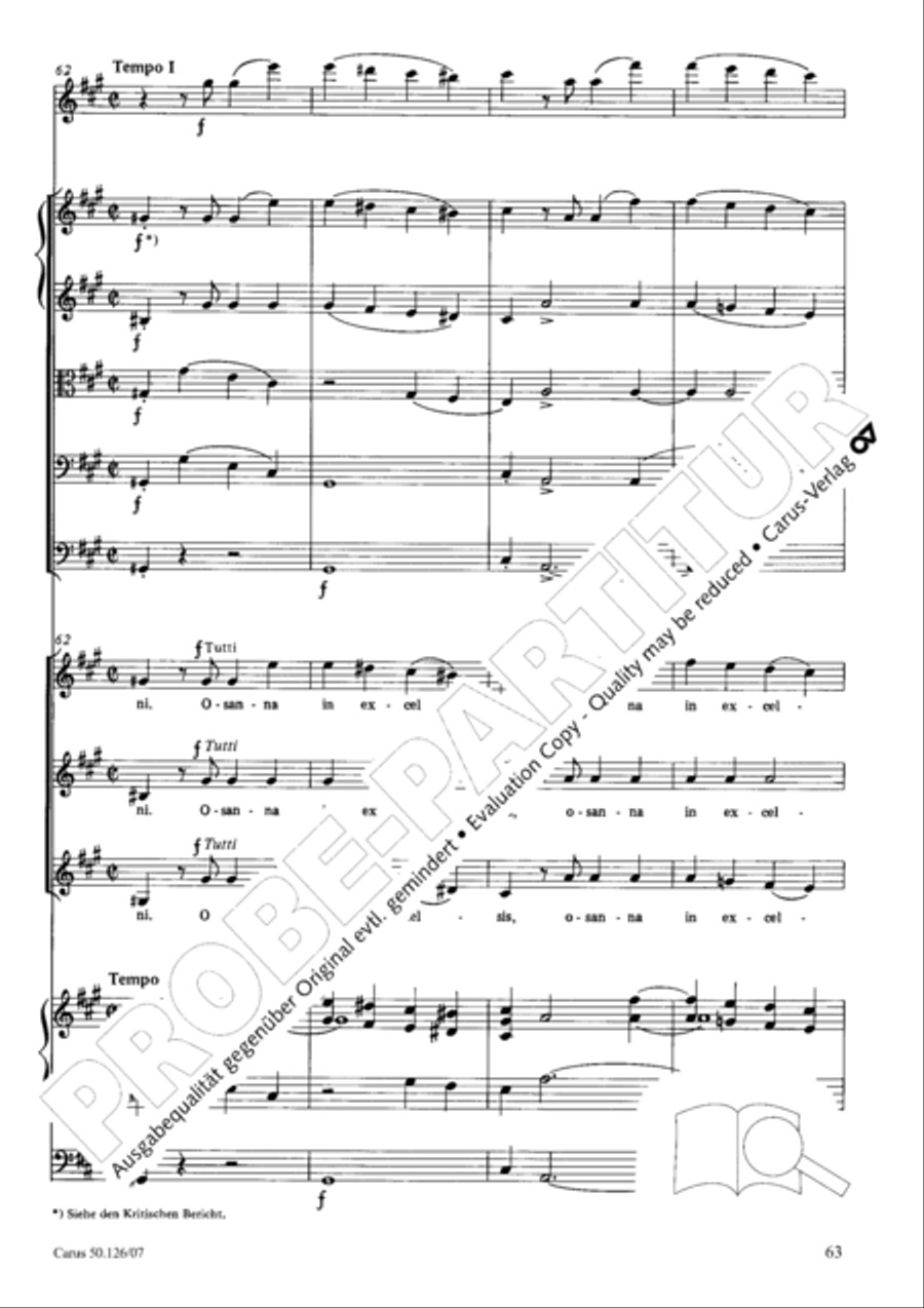 Mass in A major Mass in A major SSA scores gallery preview page 76