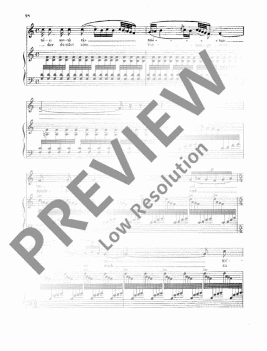 Griechische, albanische und rumänische Volkslieder Voice Solo scores gallery preview page 21